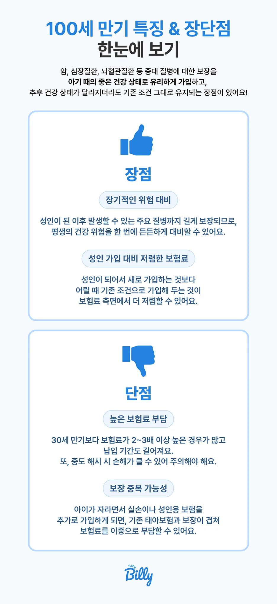 ✅ 100세 만기-성인 이후까지 한 번에 준비
